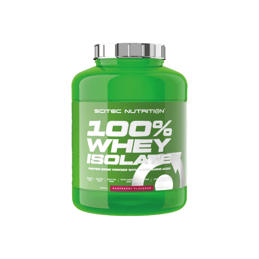 100% Whey Isolate - Raspberry 2000g