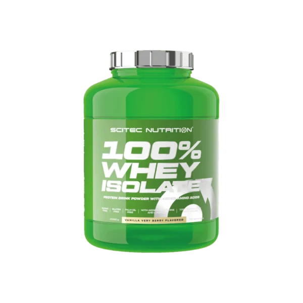 100% Whey Isolate - vanilla - verry berry 2000g