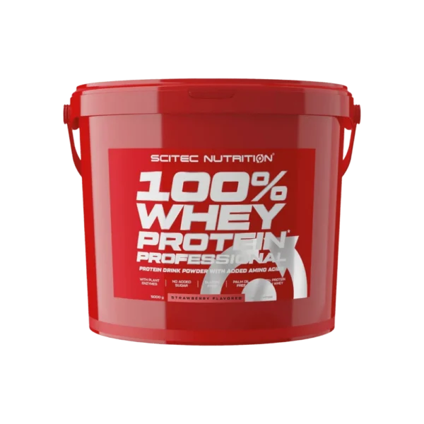 100% Whey Protein Professional - 5000g Strawberry