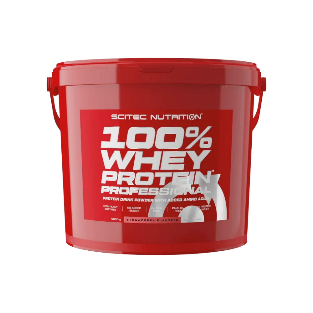 100% Whey Protein Professional – 5000g Strawberry 100% Whey Protein Professional - 5000g Strawberry
