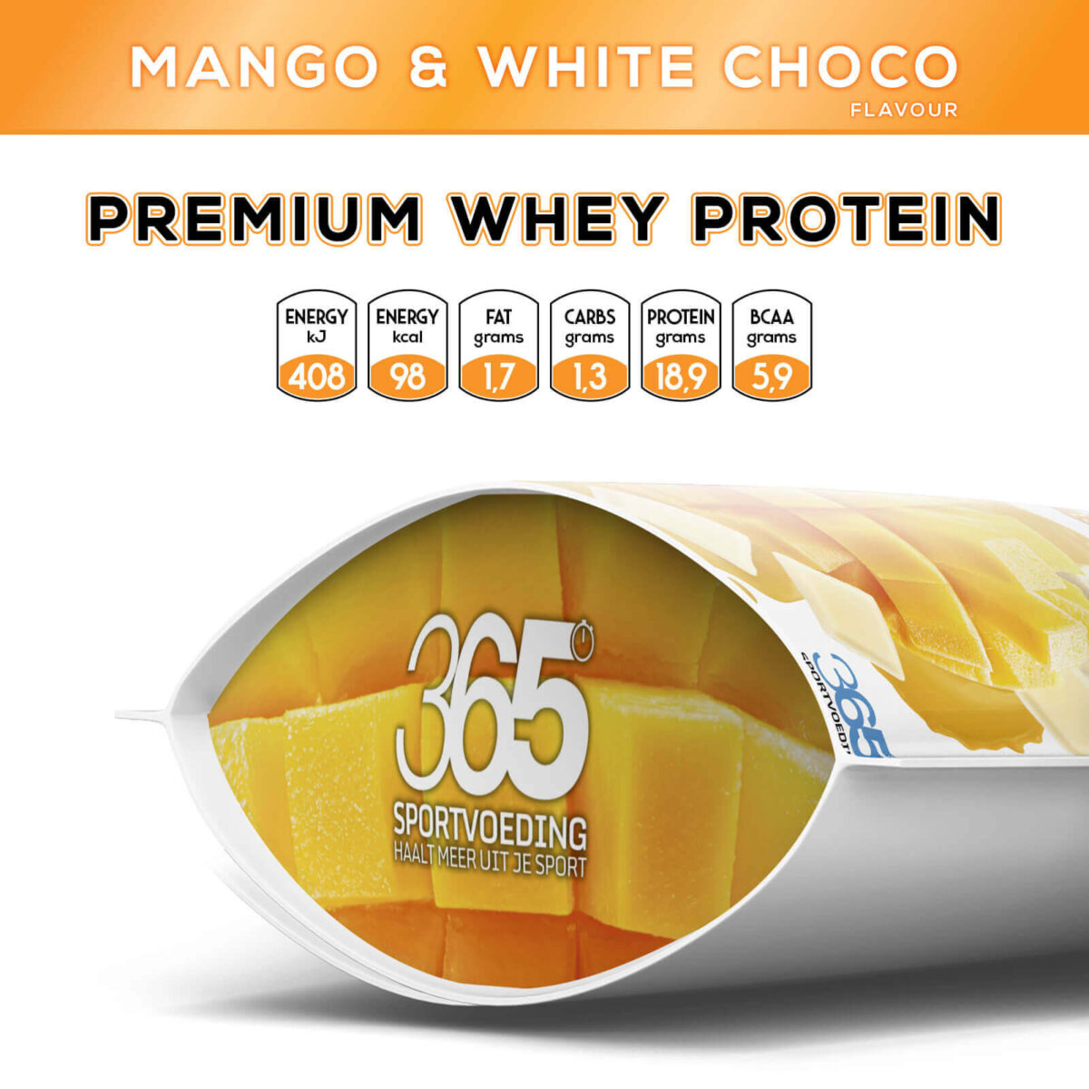 365 9232 Mango & White Choco 4 365 9232 Mango White Choco 4