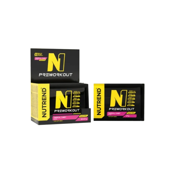 N1 Pre-Workout (10 x 17gr) - tropical candy