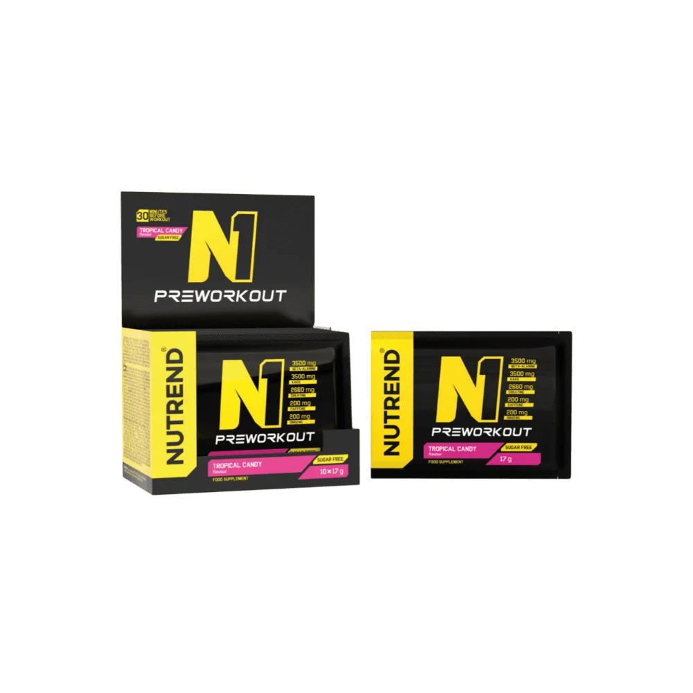 N1 Pre-Workout (10 x 17gr) - tropical candy