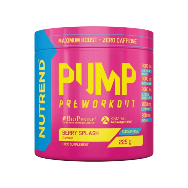 Pump Pre-Workout (225 gram) - Berry Splash
