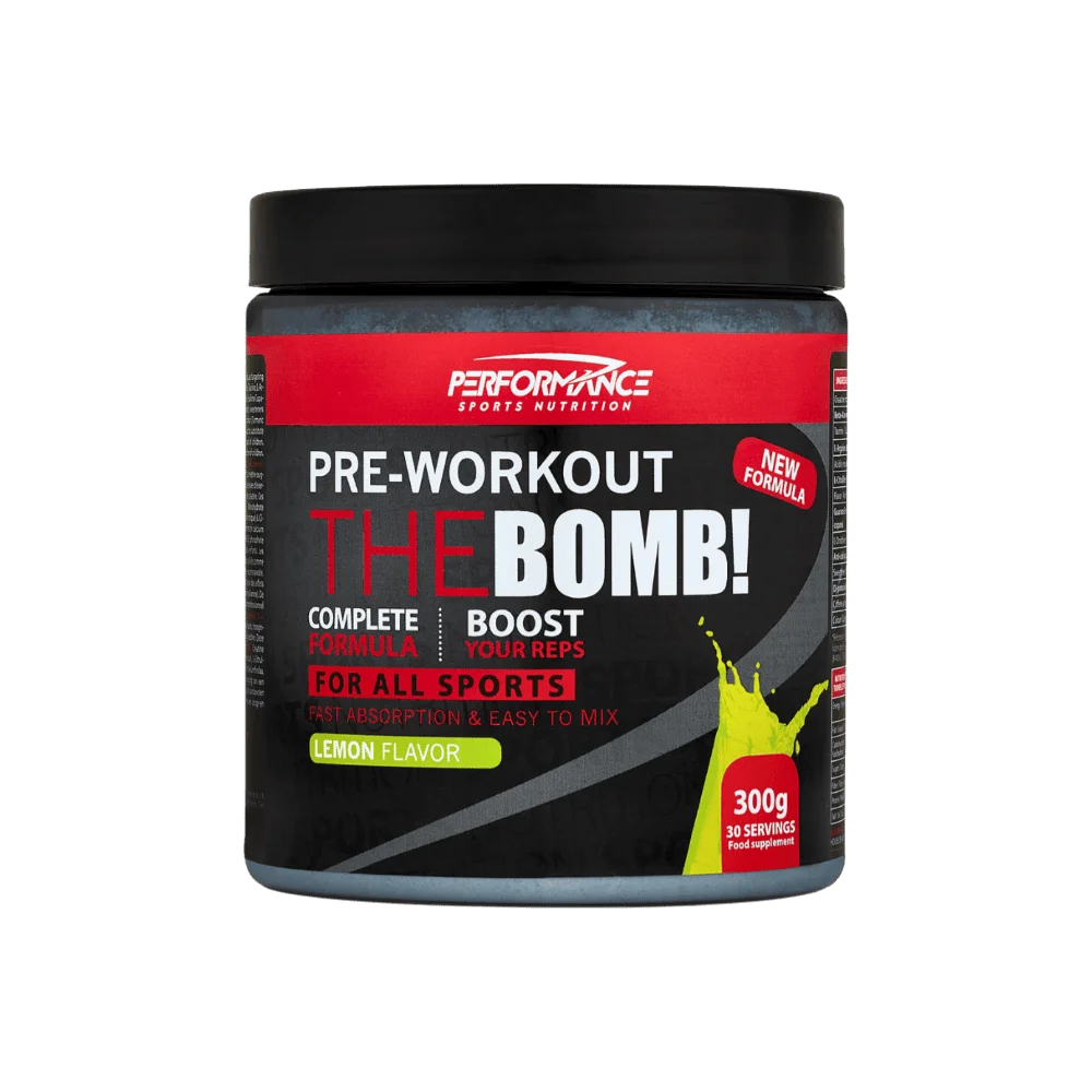 The Bomb Pre-Workout (300 gram) - Lemon