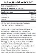 BCAA-X 180 caps - Afbeelding 2