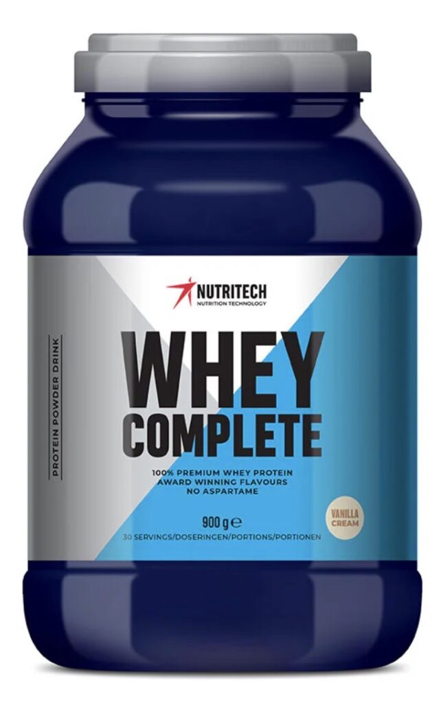 Complete Whey Nutritech 900 gram Vanilla